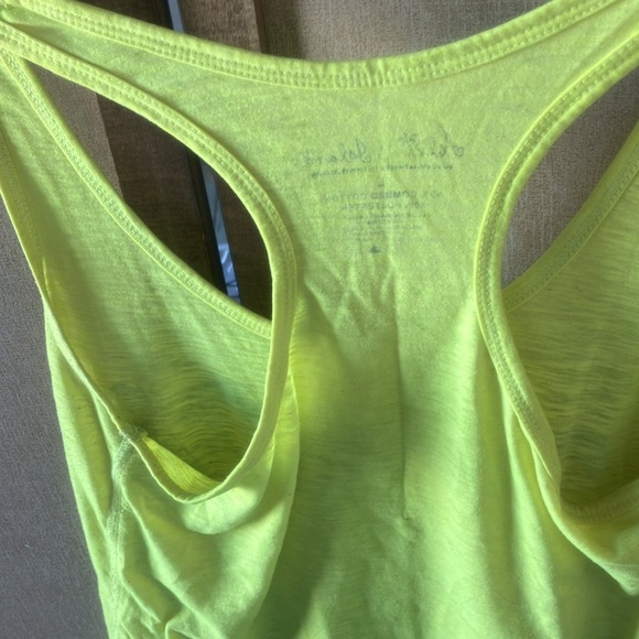 Neon Green Cocoa Beach Tank Top large - Picture 4 of 4